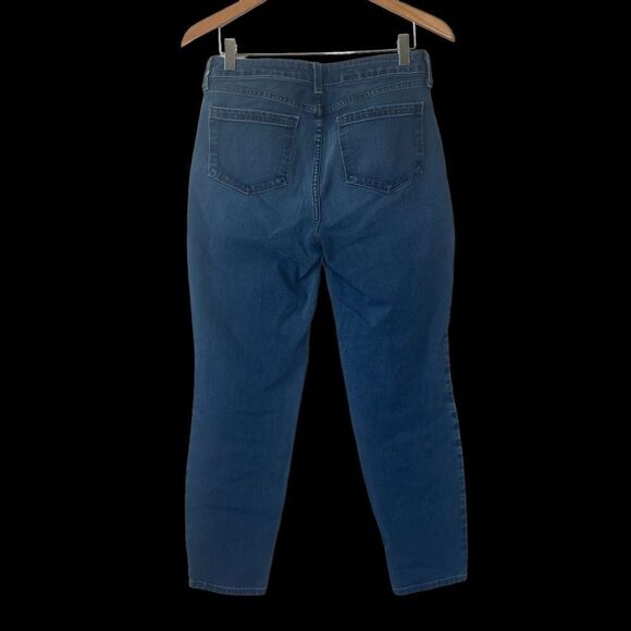 NYDJ Clarissa Ankle Jeans Dark Wash Sz 6 - Picture 4 of 9